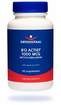 B12 Actief 1000 mcg Orthovitaal 120zt