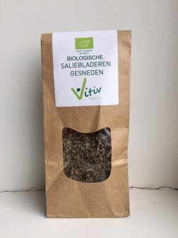 Salieblad gesneden bio Vitiv 25g