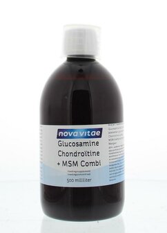 Glucosamine chondroitine MSM combi Nova Vitae 500ml