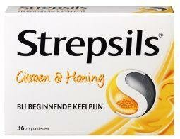 Citroen &amp; honing Strepsils 36zt