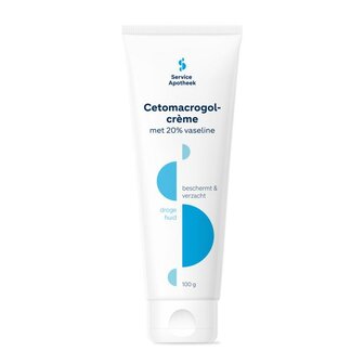 Cetomacrogolcreme 20% vaseline Service Apotheek 100g