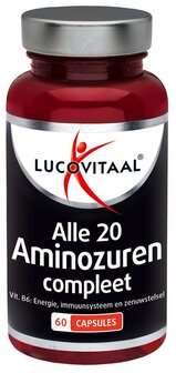 Aminozuur &amp; vitamine B6 Lucovitaal 60ca