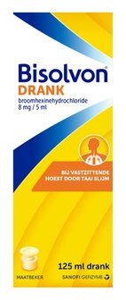 Drank 8mg/5ml Bisolvon 125ml