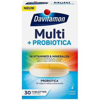 Compleet + probiotic Davitamon 30tb