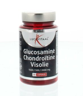 Glucosamine/chondroitine/visolie Lucovitaal 30ca