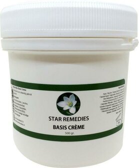 Basis creme 100% natuurlijk Star Remedies 500g