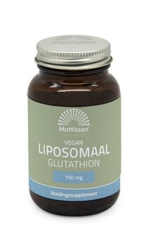 Vegan liposomaal glutathion Mattisson 60vc