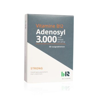 Adenosyl 3000 met folaat B12 Vitamins 60zt