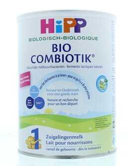 1 Combiotik zuigelingenmelk bio Hipp 800g