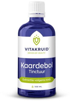 Kaardebol tinctuur Vitakruid 100ml