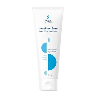 Lanettecreme 50% vaseline Service Apotheek 100g