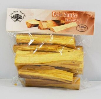 Palo santo heilig hout stokjes Green Tree 100g