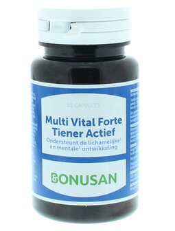 Multi vital forte tiener actief Bonusan 60vc