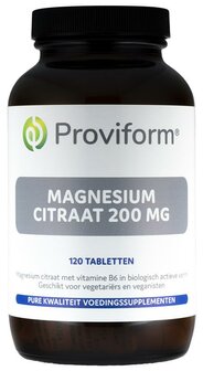 Magnesium citraat 200 mg &amp; B6 Proviform 120tb