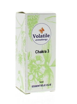 Chakra olie 3 zonnevlecht puur Volatile 5ml