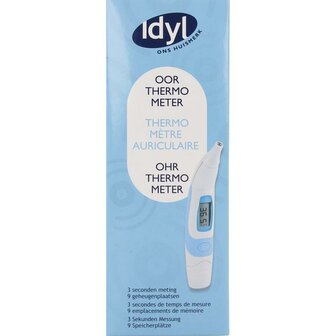 Oorthermometer/thermometre auriculaire NL-FR-DE Idyl 1st
