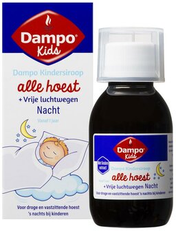 Kids alle hoest nacht Dampo 100ml