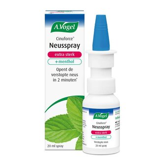 Cinuforce neusspray extra sterk A Vogel 20ml