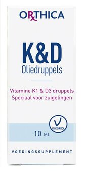 Vitamine K &amp; D zuigeling Orthica 10ml