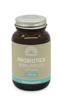 Probiotica 30 miljard CFU met prebiotica Mattisson 60ca
