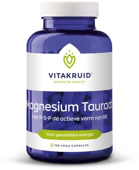 Magnesium tauraat met P-5-P Vitakruid 150vc
