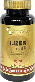 IJzer 14 mg Artelle 100tb
