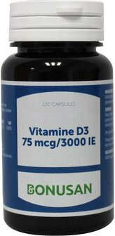 Vitamine D3 75mcg/3000IE Bonusan 120sft