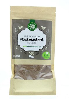 Nootmuskaat gemalen Mijnnatuurwinkel 200g