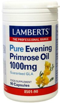 Teunisbloemolie 1000mg (pure evening primrose) Lamberts 90ca