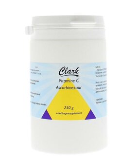 Vitamine C ascorbine zuur Clark 250g