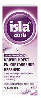 Cassis keelpastille Isla 30tb