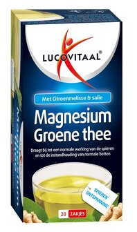 waarom niet ontwerp been Lucovitaal-Magnesium groene thee-20st - mijnapotheek.nl