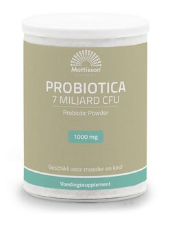 Probiotica 7 miljard CFU - moeder en kind Mattisson 125g