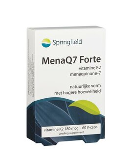 MenaQ7 Forte vitamine K2 180 mcg Springfield 60vc
