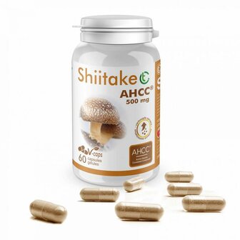 Shiitake AHCC 500 mg Soria 60ca
