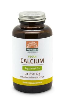 Vegan Calcium uit rode alg Aquamin ca Mattisson 90vc