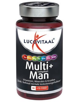 Multi+ compleet man Lucovitaal 40tb
