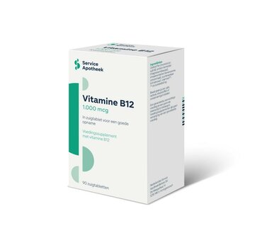 Vitamine B12 1000mcg Service Apotheek 90zt