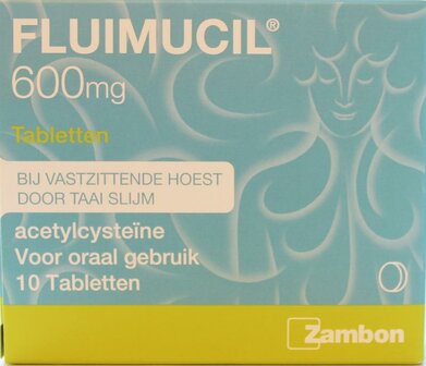 600mg Fluimucil 10tb