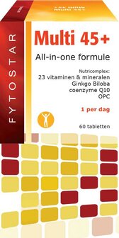 Multi 45+ multivitamine Fytostar 60tb