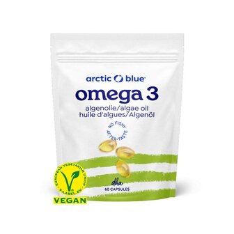 Omega 3 algenolie DHA Arctic Blue 60ca