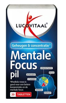 Mentale focus pil Lucovitaal 20tb