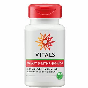 Folaat 5-MTHF 400 mcg Vitals 100ca