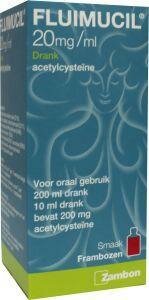 Drank 20mg/ml Fluimucil 200ml