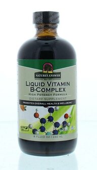 Vloeibaar Vitamine B-complex - Liquid Vitamin B Natures Answer 240ml