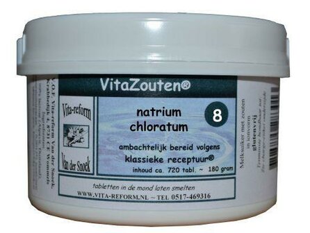 Natrium chloratum/mur. VitaZout Nr. 08 Vitazouten 720tb