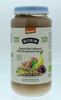 Muesli appel kers 10+ maanden demeter bio Biobim 250g