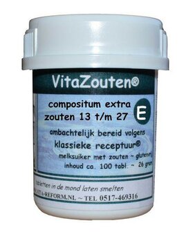 Compositum extra 13 t/m 27 Vitazouten 100tb