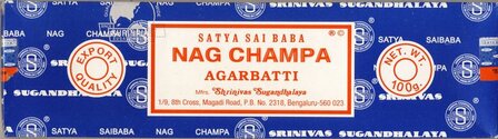 Wierook nag champa agarbatti Nag Champa 100g