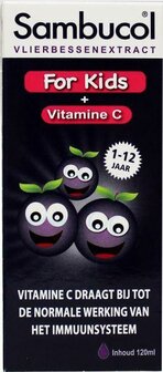 Vlierbessensiroop for kids Sambucol 120ml